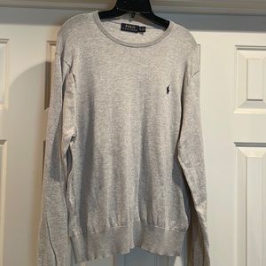 Man’s polo sweater